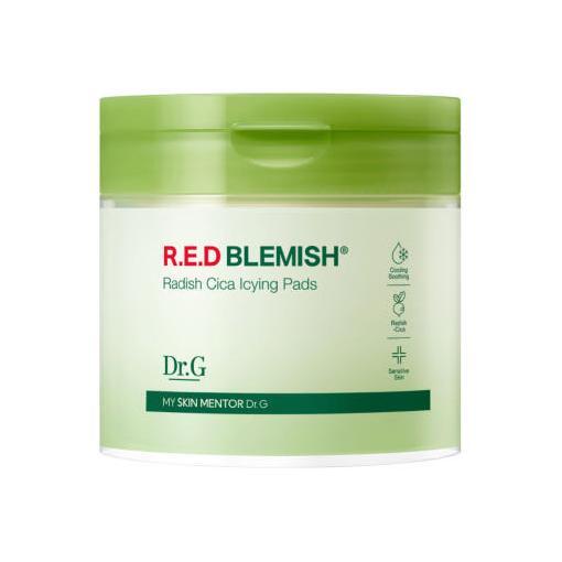 Dr.G RED BLEMISH Radish Cica Icying Pads 190ml / 60 Sheets | Cooling Toner Pads for Redness, Sensitive &amp; Irritated Skin