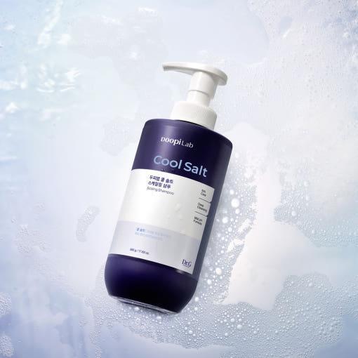 Dr.G Doopi Lab Cool Salt Scaling Shampoo 500ml | Deep-Cleansing Scalp Shampoo with AHA, PHA, BHA &amp; Cool Salt Complex