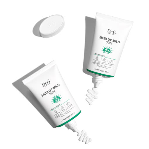 Dr.G MEDI UV MILD SUN SPF 50+ PA++++ 50ml | Daily Broad-Spectrum Korean Sunscreen for Sensitive Skin