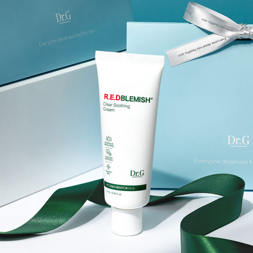Dr.G RED BLEMISH Clear Soothing Cream 70ml | Ultra-Calming Hydration for Sensitive & Acne-Prone Skin