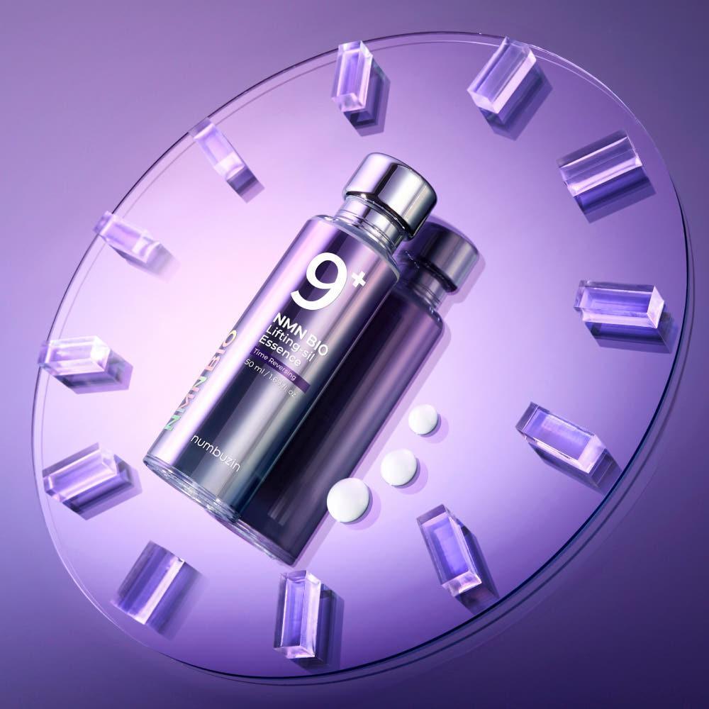 numbuzin No.9 NMN BIO Lifting-Sil Essence 50ml | Advanced Anti-Aging Power with NAD+, Glutathione & 50 Peptides