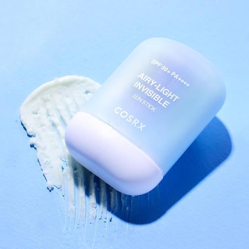 COSRX Airy-Light Invisible Sun Stick SPF50+ PA++++ - 19g | Weightless, Non-Greasy UV Protection