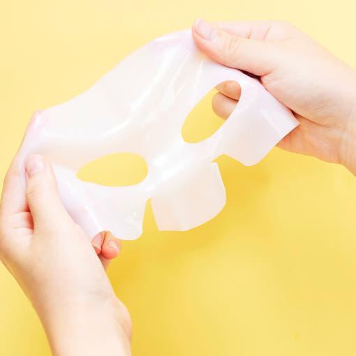 COSRX Advanced Snail Mucin Glass Glow Hydrogel Mask - 34g x 3ea | Hydrating Radiance-Boosting Sheet Mask Set