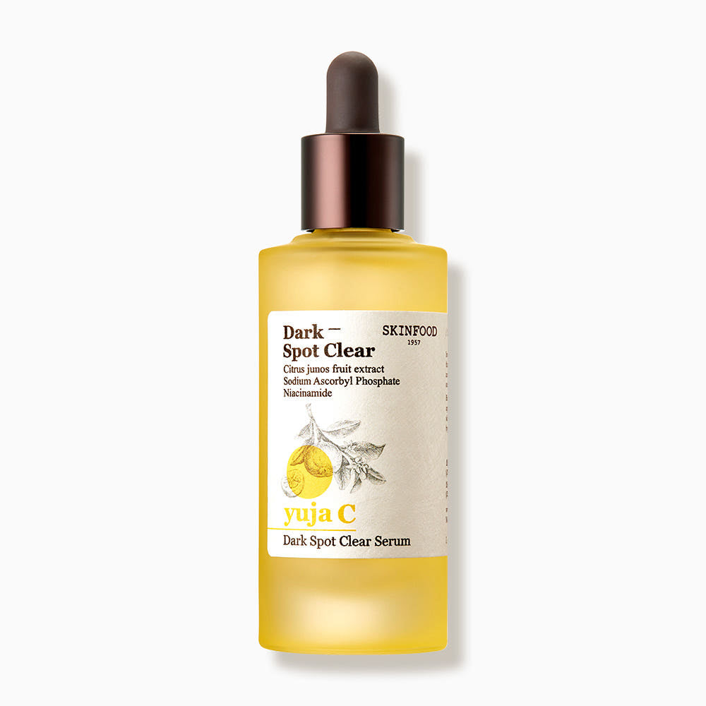 SKINFOOD Yuja C Dark Spot Clear Serum 50ml | Brightening Serum for Blemishes, Freckles & Acne Scars