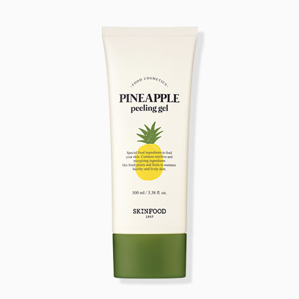 SKINFOOD Pineapple Peeling Gel 100ml | Gentle Enzymatic Exfoliator for Smooth, Bright & Glowing Skin