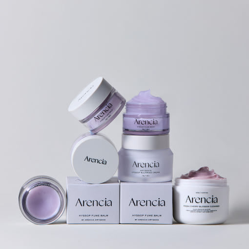 Arencia Hyssop Fume Balm 30g | Aromatherapeutic Multi Balm for Wrinkles & Skin Elasticity
