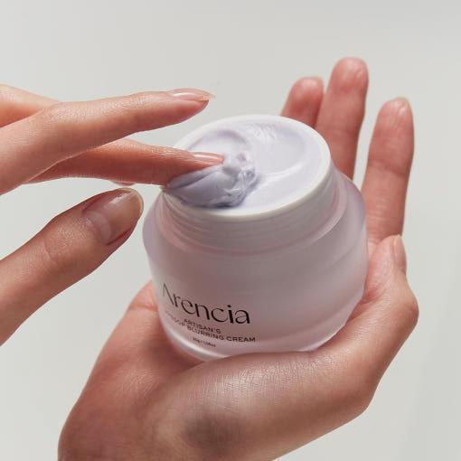 Arencia Hyssop Blurring Cream 30g | Anti-Aging Night Cream for Smooth, Radiant Skin