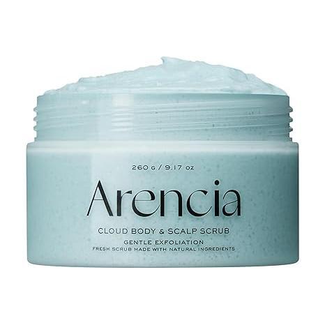 Arencia Fresh Cloud Body Scrub 260g (5 Types) | Luxurious Exfoliation & Deep Hydration