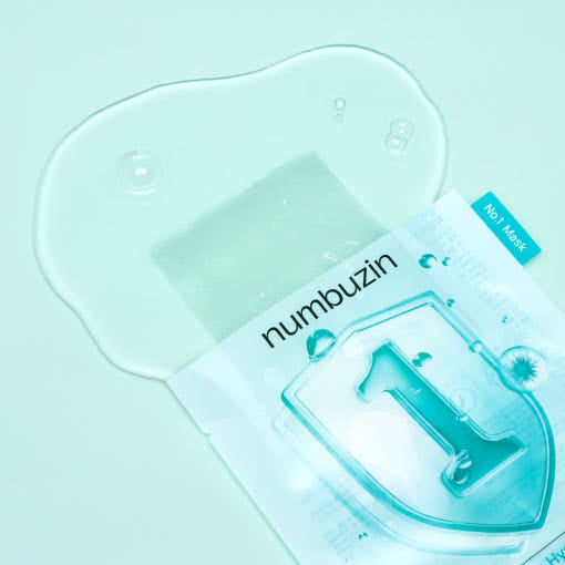 numbuzin No.1 Pantothenic B5 Hyaluronic Active Clear Mask 26ml x 10 Sheets | Deep Moisture & Acne-Friendly Calming Care