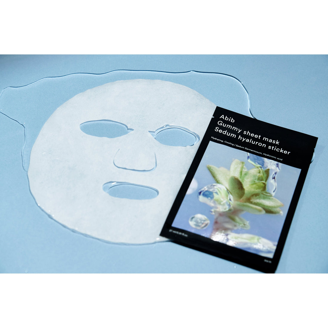 Abib Gummy Sheet Mask Sedum Hyaluron Sticker – Deep Hydration & Cooling Care – 27ml x 10 Sheets