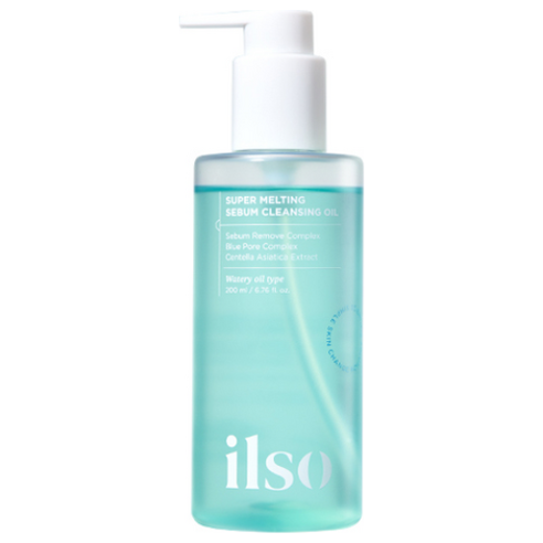 ilso Super Melting Sebum Cleansing Oil – 200ml | Deep Cleanse for Blackheads, Pores & Sebum Control