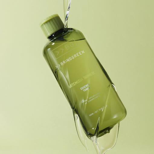BRINGGREEN Artemisia Calming EX Essence Toner – 500ml | Deeply Hydrating & Vegan Soothing Toner