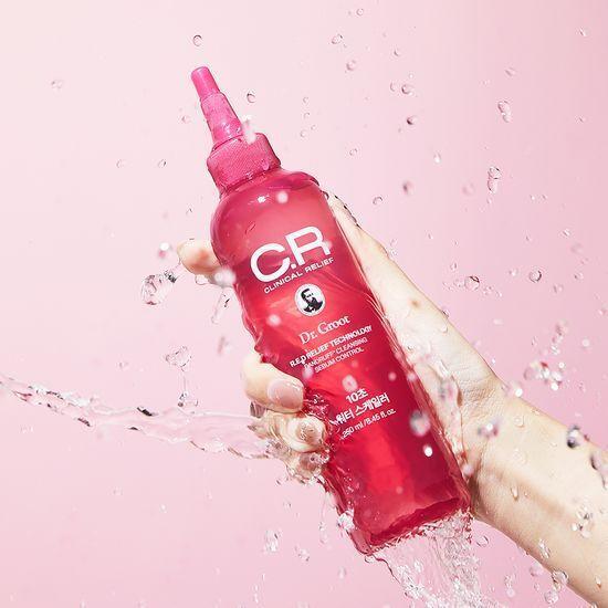 Dr.Groot Clinical Relief Scaler – 250ml | Pre-Shampoo Scalp Detox for Flakes, Oil & Buildup