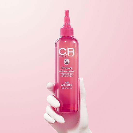 Dr.Groot Clinical Relief Scaler – 250ml | Pre-Shampoo Scalp Detox for Flakes, Oil & Buildup