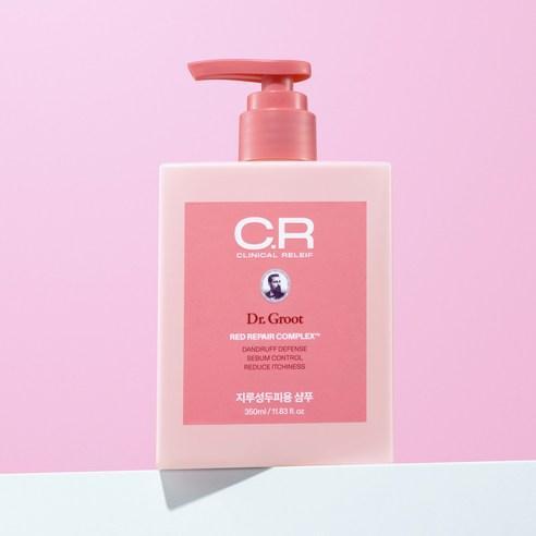 Dr.Groot Clinical Red Repair Complex Shampoo – 350ml | Hair Loss & Scalp Soothing Solution for Oily, Irritated Scalps
