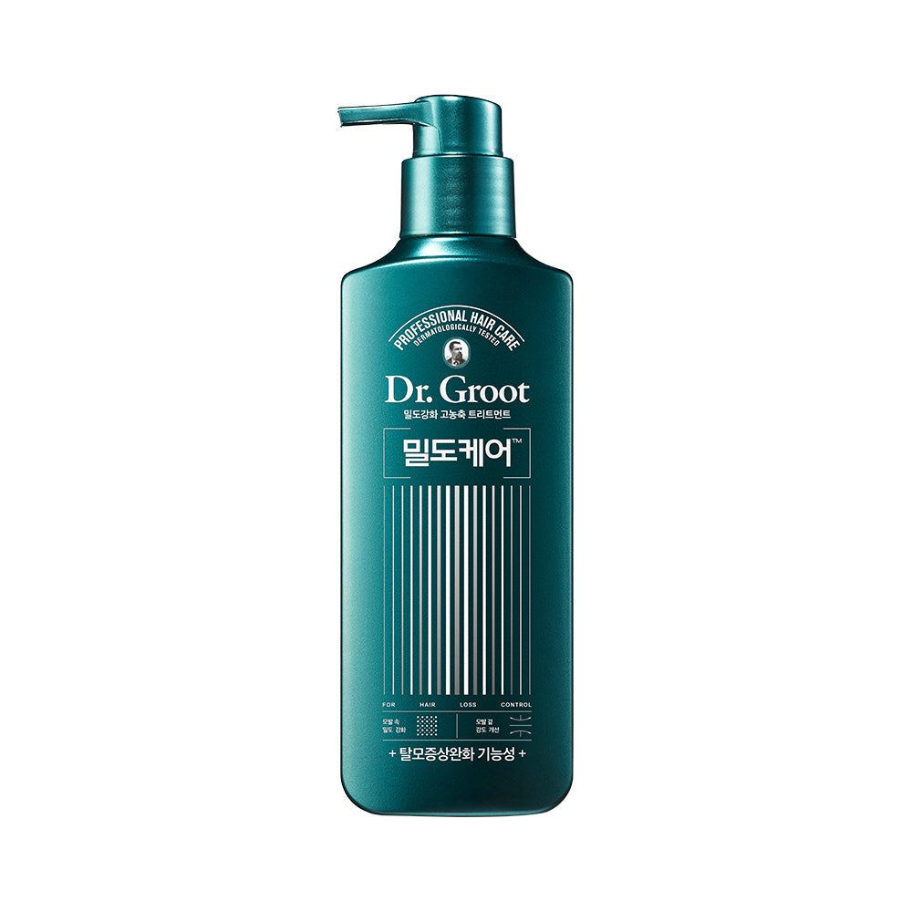 Dr.Groot Density Care Shampoo – Basil & Neroli 400ml | 100-Hour Root Volume & Clinically Proven Hair Density Boost