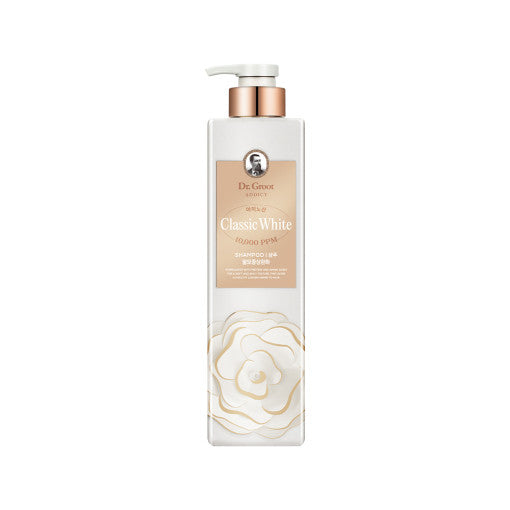 Dr.Groot Addict Shampoo – Classic White 385ml | Anti-Hair Loss Care with Amino Acids & White Rose Scent