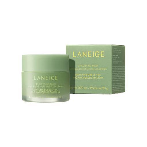 LANEIGE Lip Sleeping Mask EX #Matcha Bubble Tea – Overnight Hydration & Repair with Berry Complex – 20ml