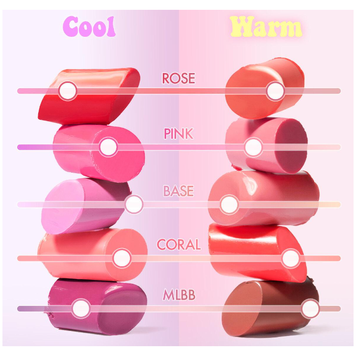 AMUSE Fondue Balm 3.2g (10 Colors) | Plumping, Hydrating Anti-Aging Lip Balm with Melting Fondue Texture