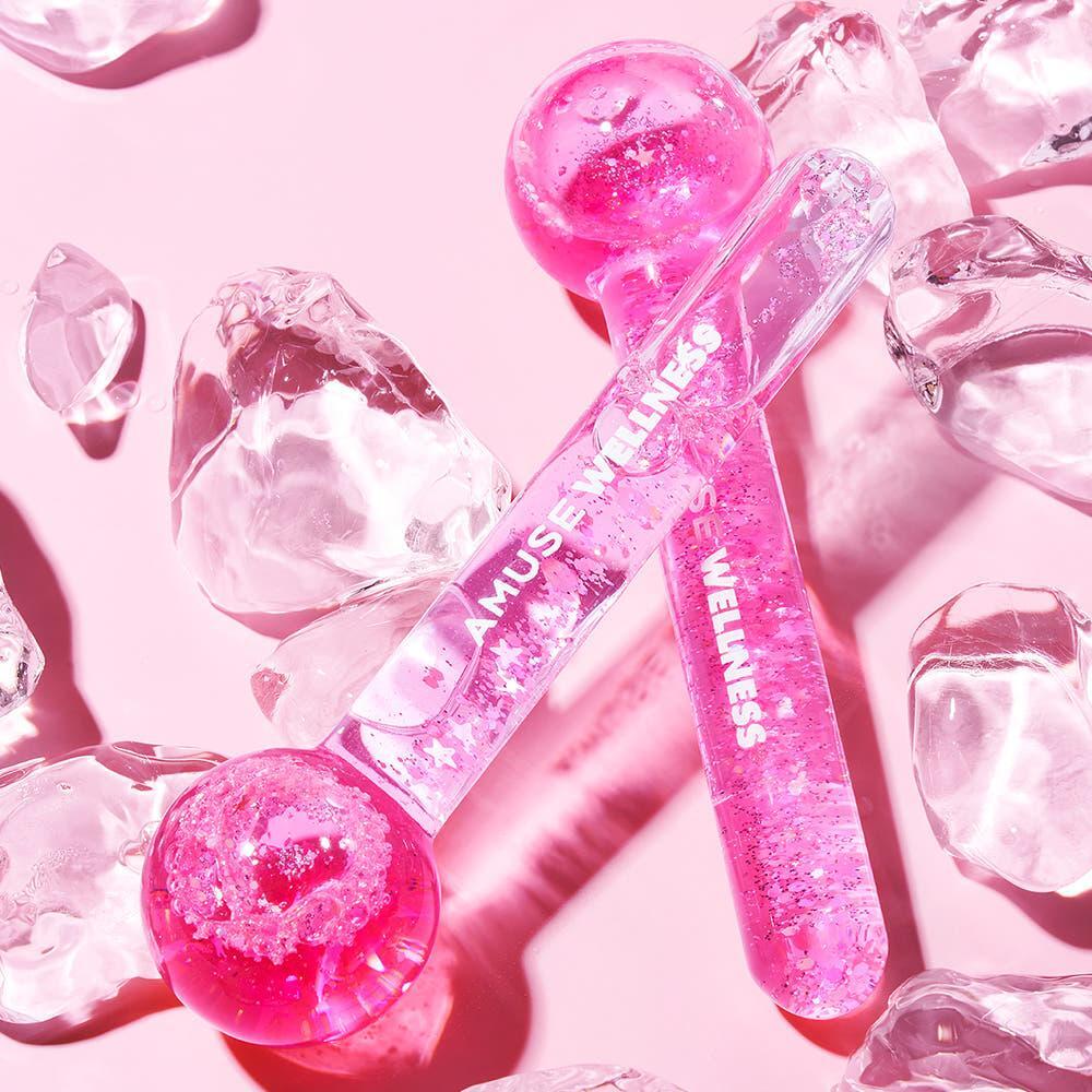 AMUSE Wellness Face Cooler 2ea | Reusable Cooling Tool for Soothing, Depuffing & Well-Aging Care