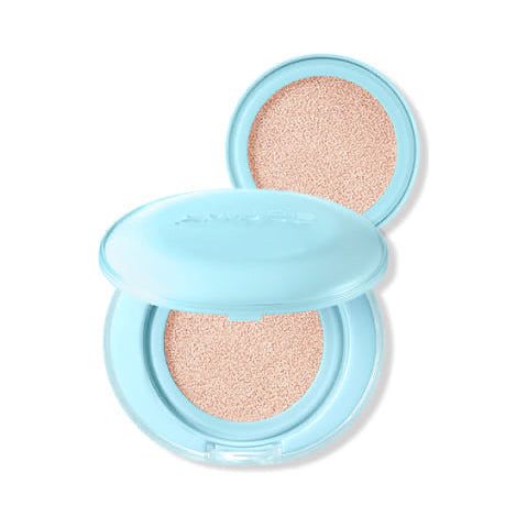AMUSE Airy Pore Cushion SPF 50+ PA++++ 15g + Refill | 72-Hour Flawless Matte Coverage & Pore Control (5 Shades)