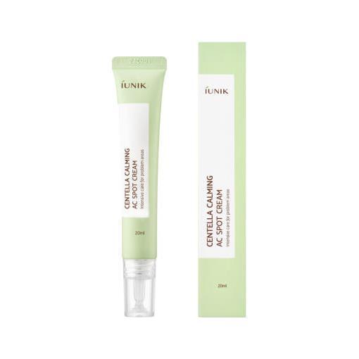 iUNIK Centella Calming AC Spot Cream 20ml | Targeted Blemish Treatment for Acne-Prone, Sensitive Skin