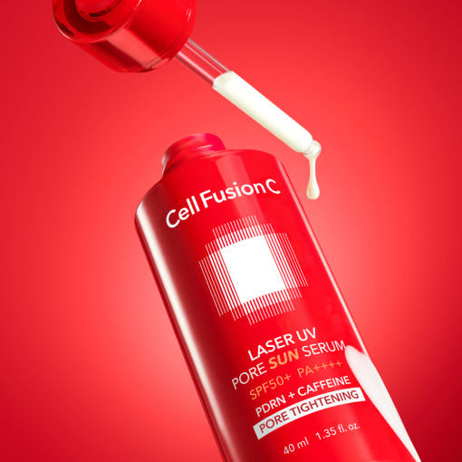 Cell Fusion C Laser UV Pore Sun Serum SPF50+ PA++++ 40ml | Pore-Tightening & Anti-Photoaging Sun Protection