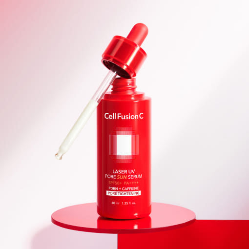 Cell Fusion C Laser UV Pore Sun Serum SPF50+ PA++++ 40ml | Pore-Tightening & Anti-Photoaging Sun Protection