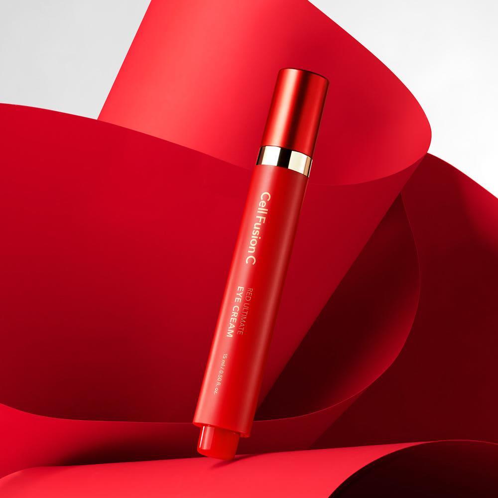 Cell Fusion C Red Ultimate Eye Cream 15ml | Firming, Anti-Ageing Eye Care for Mature Skin