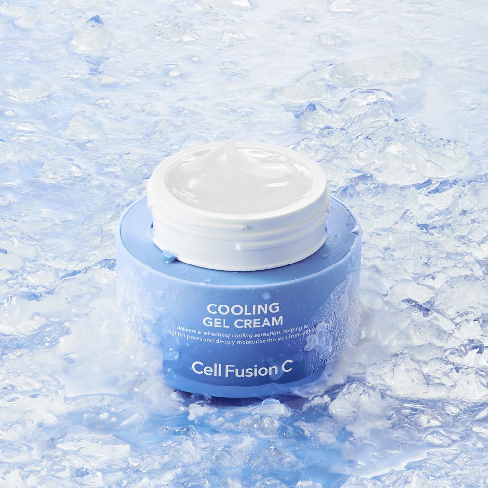 Cell Fusion C Cooling Gel Cream 50ml | Instant Cooling & Deep Hydration with Ice Ceramides