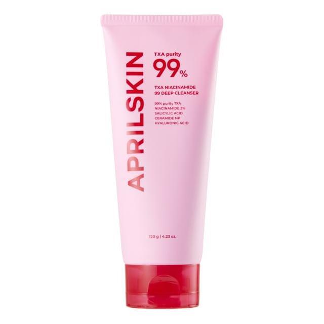APRILSKIN TXA Niacinamide 99 Deep Cleanser 120ml | Blackhead Removal & Skin Tone Refining Cleanser