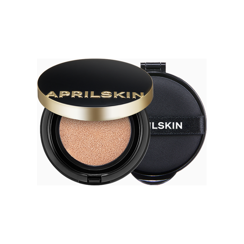 APRILSKIN Magic Snow Cushion SPF50+ PA+++ Set 15g + 15g Refill | Flawless Coverage & Hydration