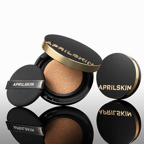 APRILSKIN Magic Snow Cushion SPF50+ PA+++ Set 15g + 15g Refill | Flawless Coverage & Hydration