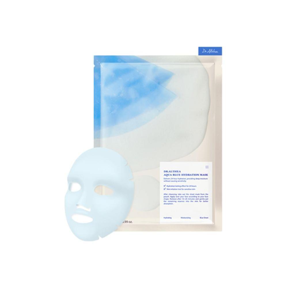 Dr.Althea Aqua Blue Hydration Mask 28g x 4ea | Intense Hydration & Soothing for Irritated Skin