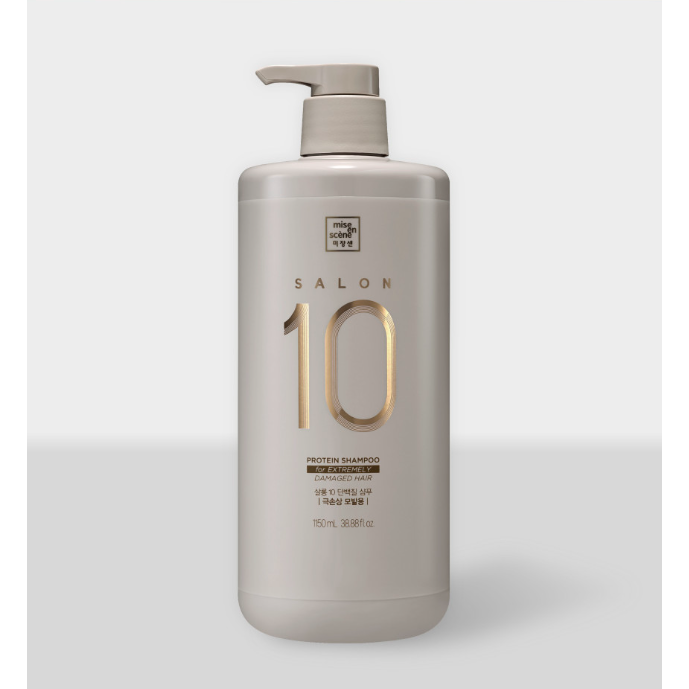 mise en scène Salon 10 Protein Shampoo – 1150ml | Salon-Grade Repair in Just 10 Seconds – The Ultimate Rescue for Extremely Damaged Hair