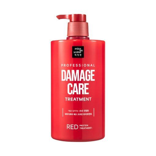 mise en scène Damage Care Red Protein Conditioner 1000ml | Restores Softness & Strength to Damaged Hair
