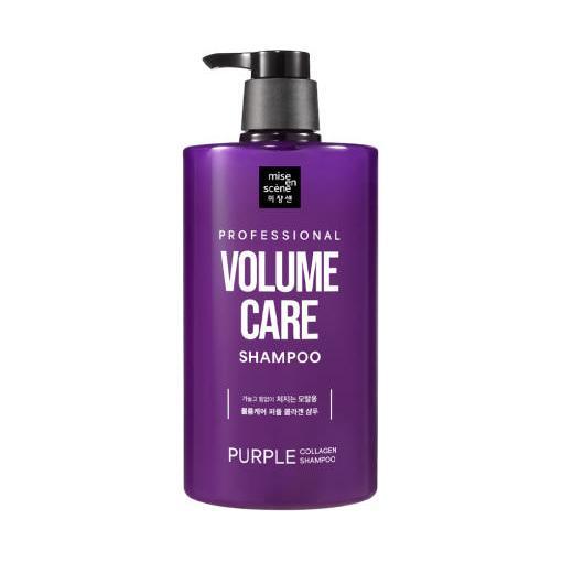 mise en scène Volume Care Purple Collagen Shampoo 1000ml | Daily Volumising & Strengthening Care