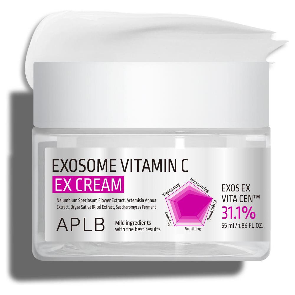 APLB Exosome Vitamin C EX Cream 55ml | Brightening, Calming & Deep Hydration for Sensitive Skin