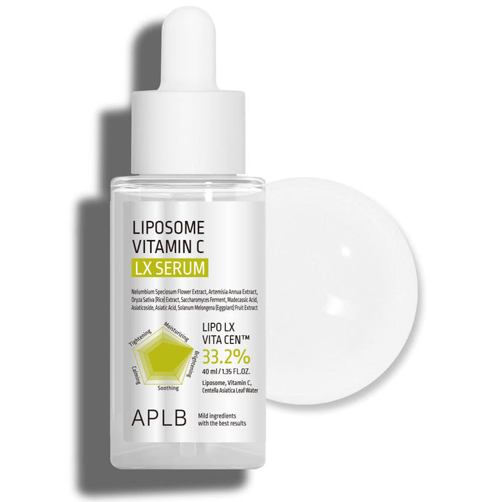 APLB Liposome Vitamin C LX Serum  40ml | Advanced Brightening & Antioxidant Serum for Sensitive Skin