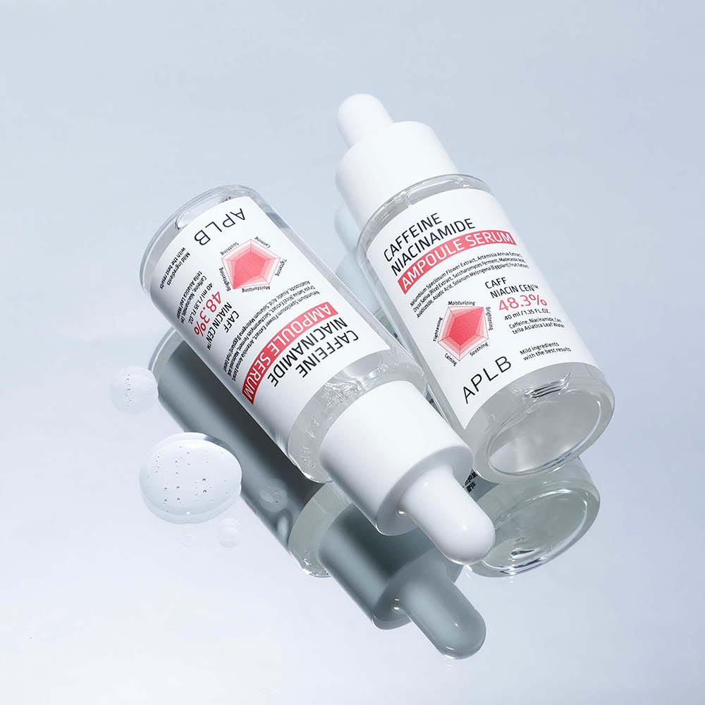 APLB Caffeine + Niacinamide Ampoule Serum 40 ml | The Ultimate "Skin Energy Shot" for Dull, Puffy & Sensitive Skin