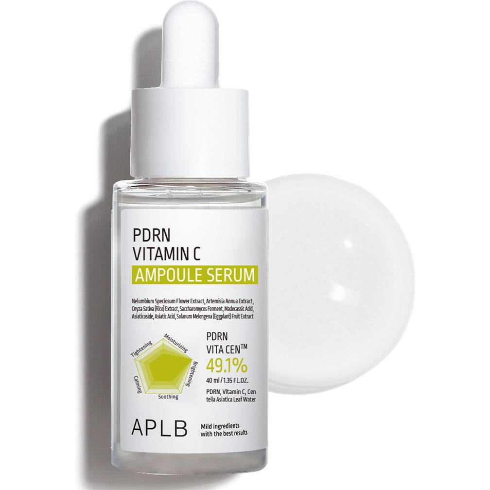 APLB PDRN Vitamin C Ampoule Serum 40ml | Professional-Grade Brightening & Barrier Repair Treatment