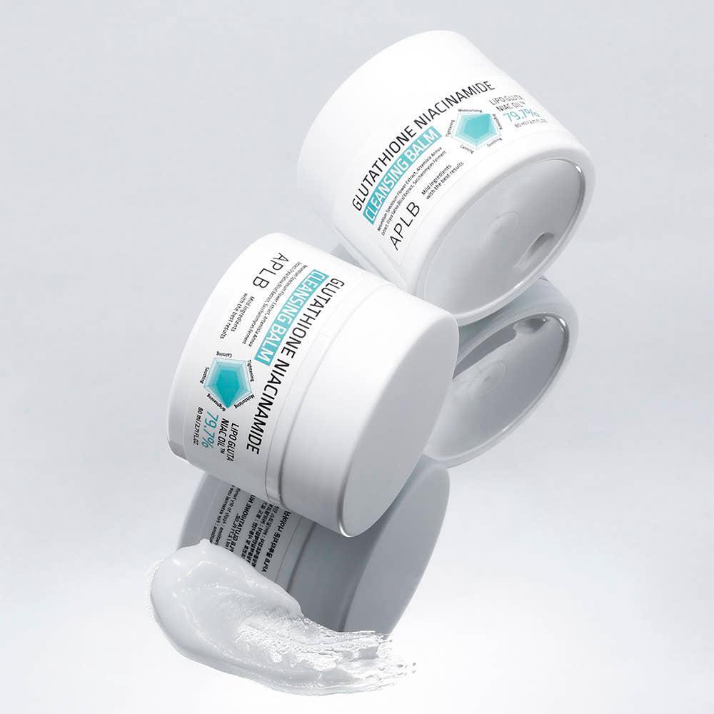 APLB Glutathione + Niacinamide Cleansing Balm  80ml | The 2-in-1 Brightening Treatment & Makeup Melter