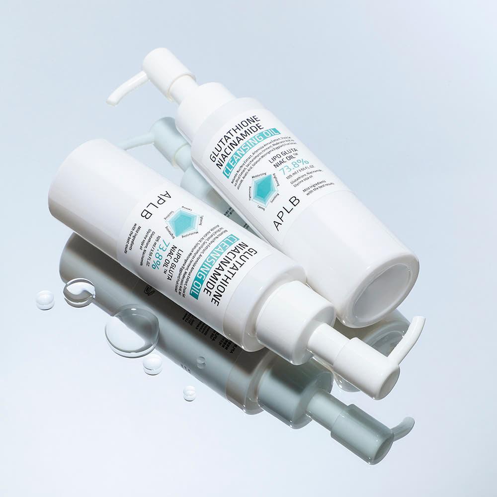 APLB Glutathione + Niacinamide Cleansing Oil 105ml | The Skin-Brightening Double Cleanse Hero for Sensitive Skin