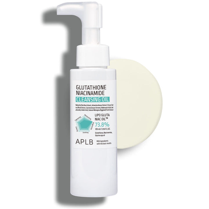 APLB Glutathione + Niacinamide Cleansing Oil 105ml | The Skin-Brightening Double Cleanse Hero for Sensitive Skin