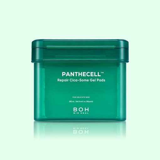 BIO HEAL BOH PANTHECELL Repair Cica-Some Gel Pads – 280ml (80 Pads) The Dermatologist-Approved "Skin Bandage" for Stressed Skin