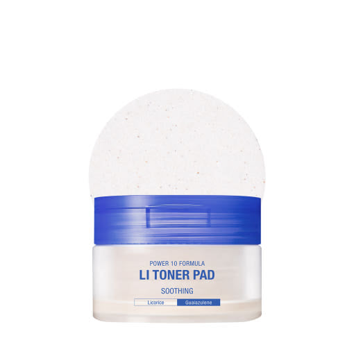 It'S SKIN Power 10 Formula LI Toner Pad Soothing – 140ml  | (60 Pads) The Dermatologist-Approved Daily Rescue for Sensitive, Blemish-Prone Skin
