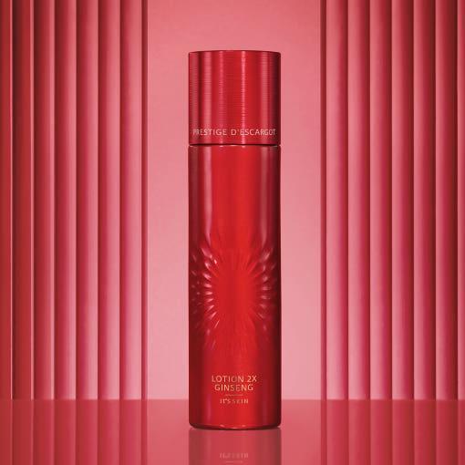 It'S SKIN Prestige Lotion 2X Ginseng D Escargot  140ml | Age-Defying Emulsion with Red Ginseng & 42% Snail Mucin