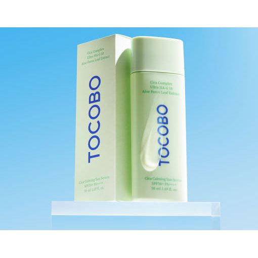 TOCOBO Cica Calming Sun Serum SPF50+ PA++++ 50ml | Ultra-Lightweight UV Protection & Soothing Hydration