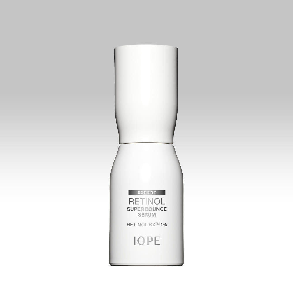 IOPE Retinol Super Bounce Serum 30ml | Quadruple Retinol Synergy for Firm, Youthful Skin