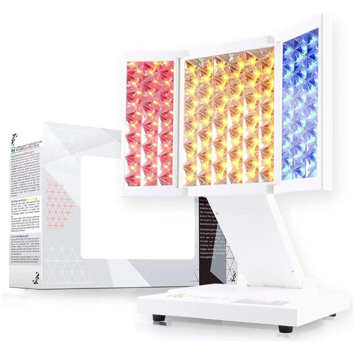 Project E Beauty LumaPro LED Facial Lamp | 7-Color Light Therapy for Anti-Aging, Acne & Dark Spots  Advanced At-Home LED Facial Spa — Professional Results, Anytime!